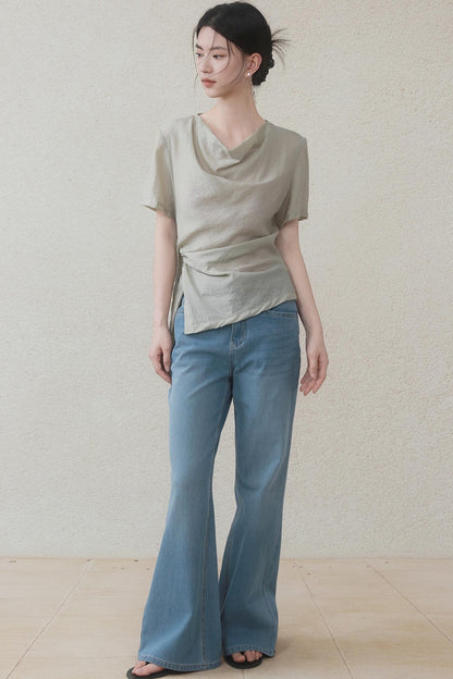 Summer Breeze Wide-Leg Jeans