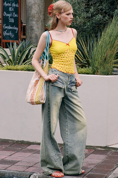 Charming Mesh Cami Top