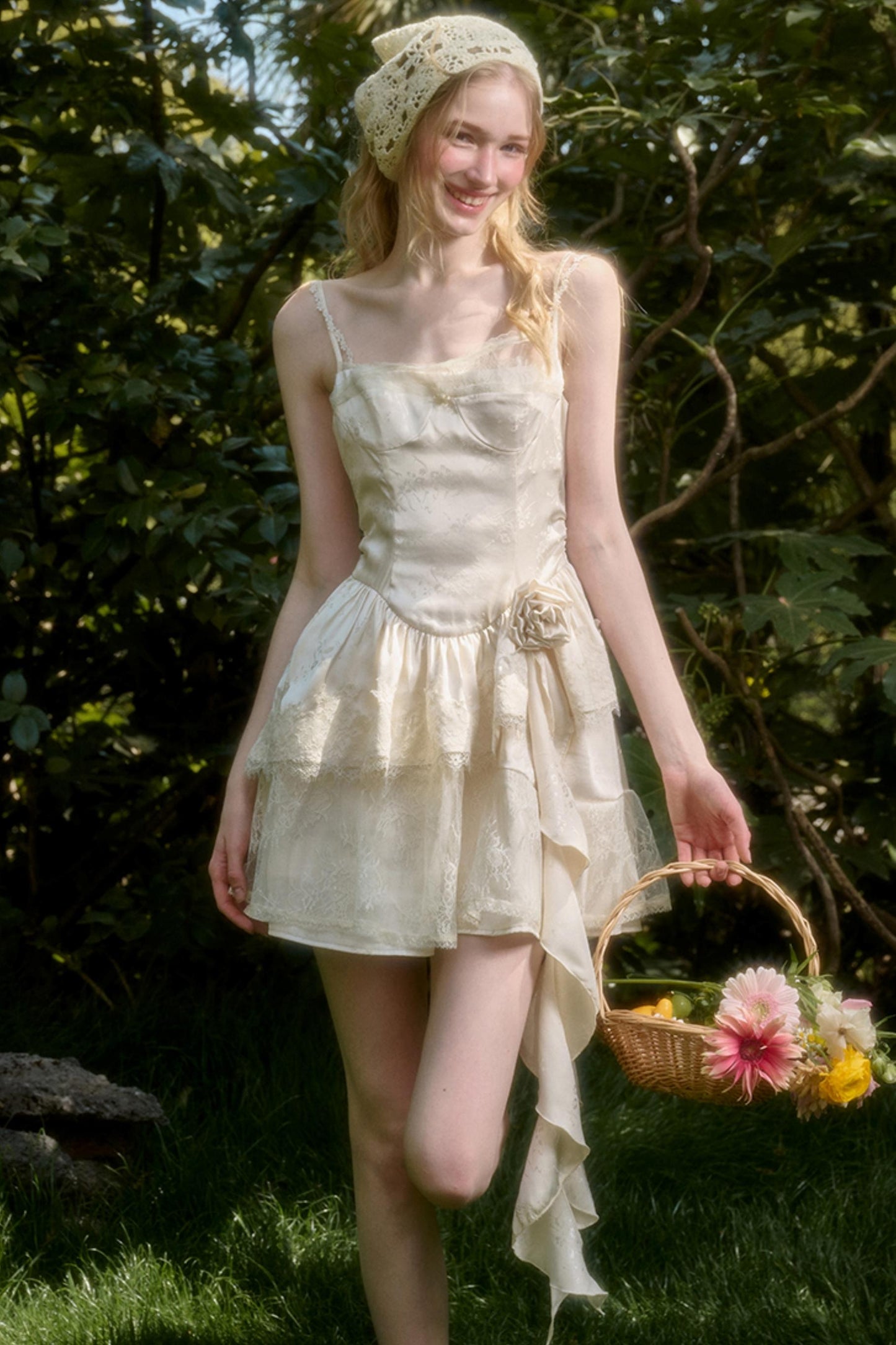 Whispering Lace Dress