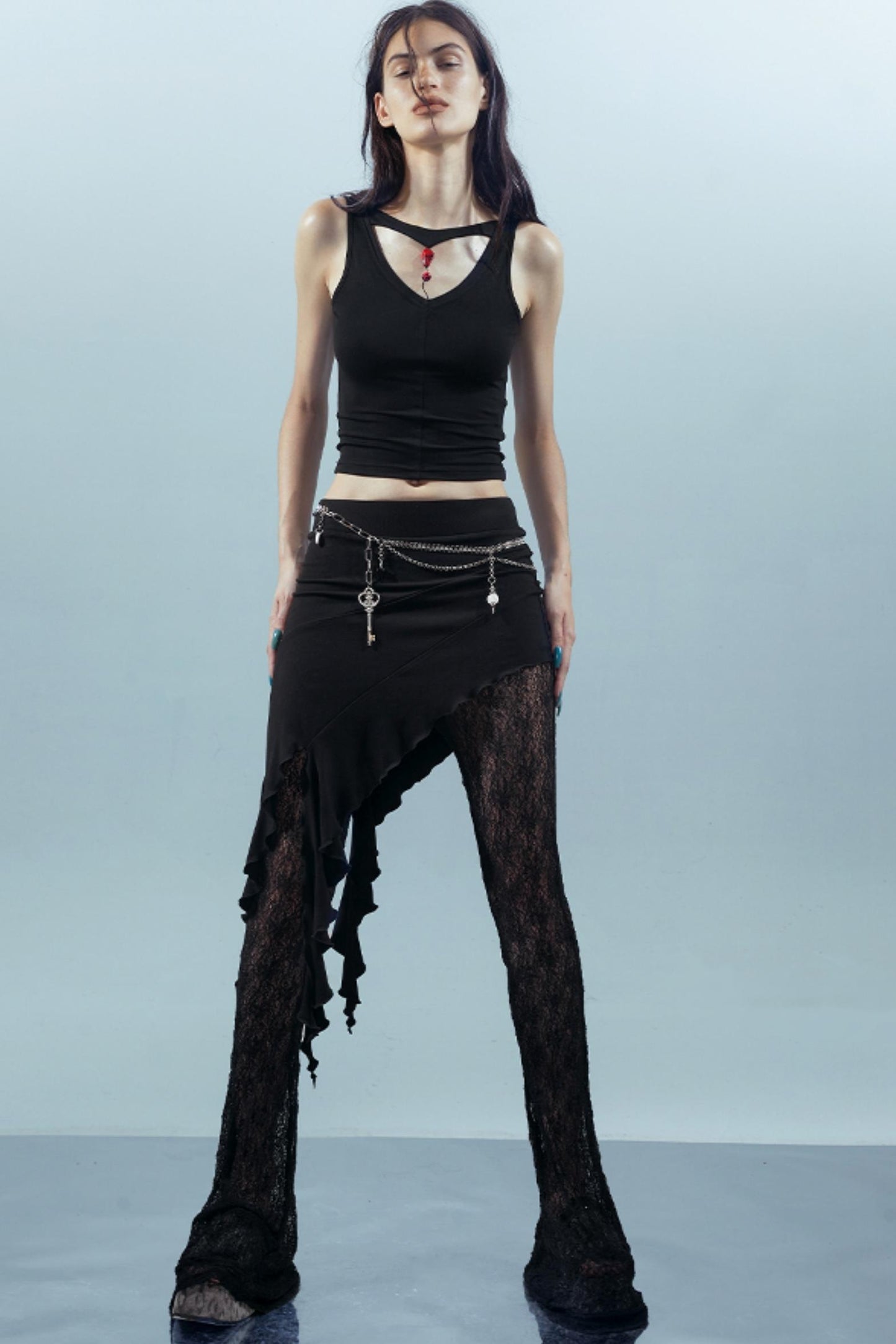 Collision Lace Pants