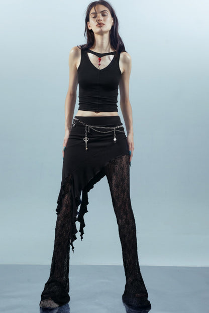 Collision Lace Pants