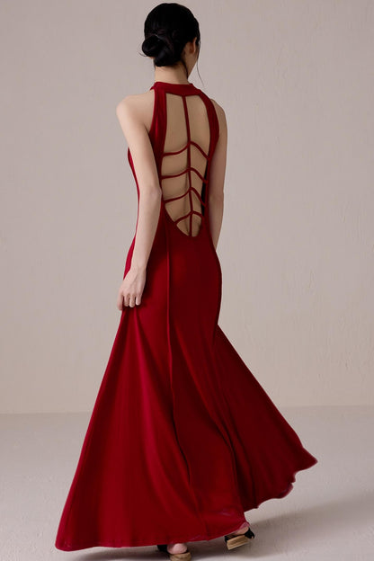 Backless Slim Dress