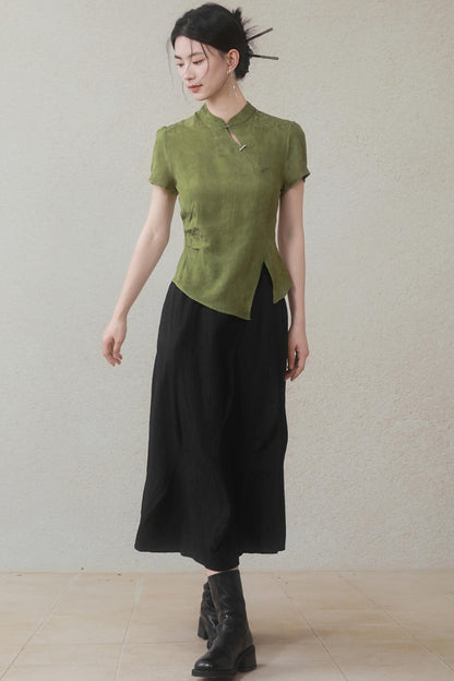 Summer Green Tea Top