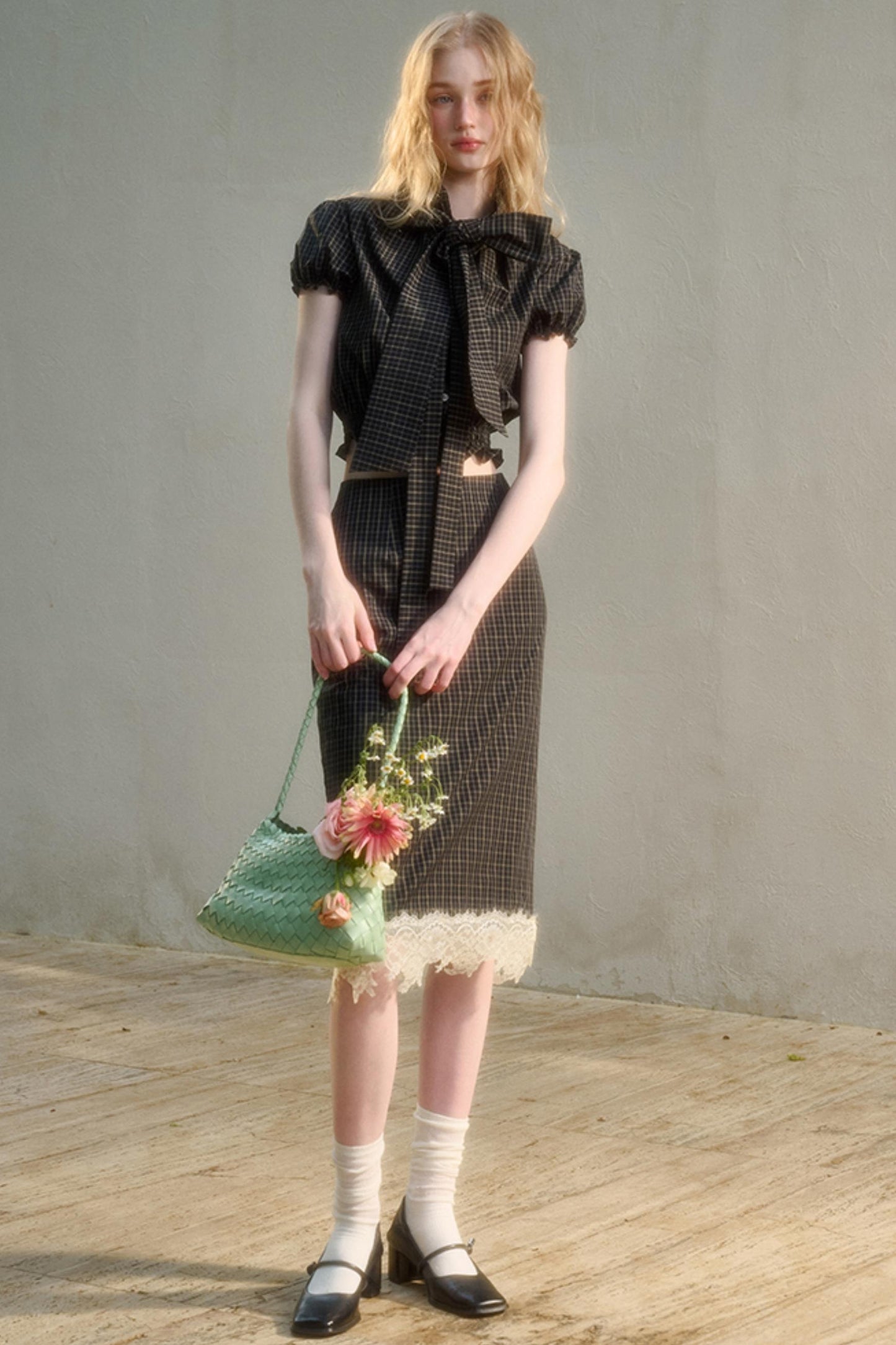 Weekend Cotton Ensemble Skirt Set-Up