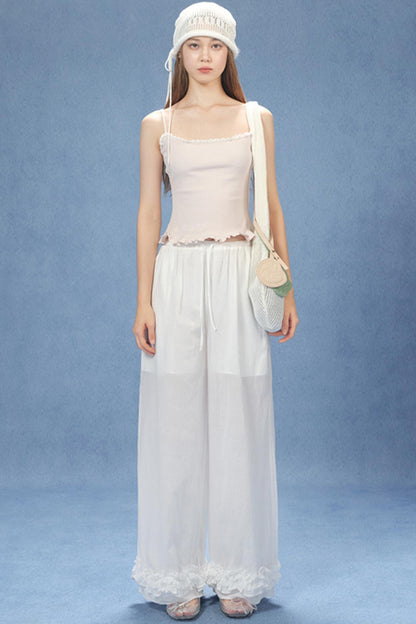 Breezy Bloom Wide-Leg Pants