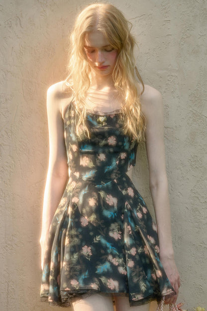 Green Lace Maxi Dress