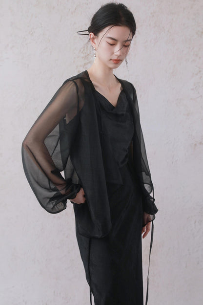 Breeze Mesh Tie Jacket