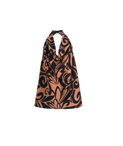 Swing Neck Strapless Summer Top