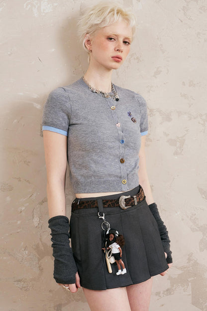 Starfish Bead Knit Cardigan