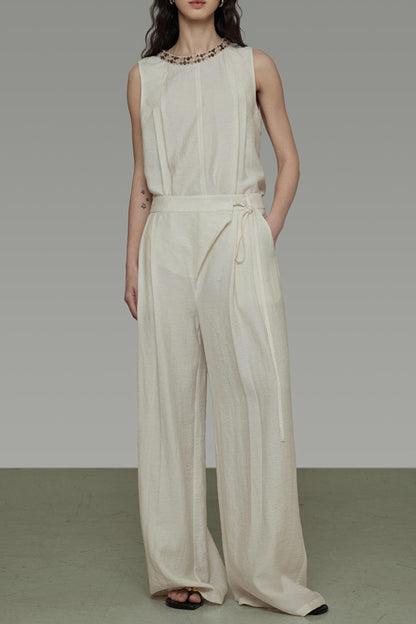 Simple Union Collar Vest