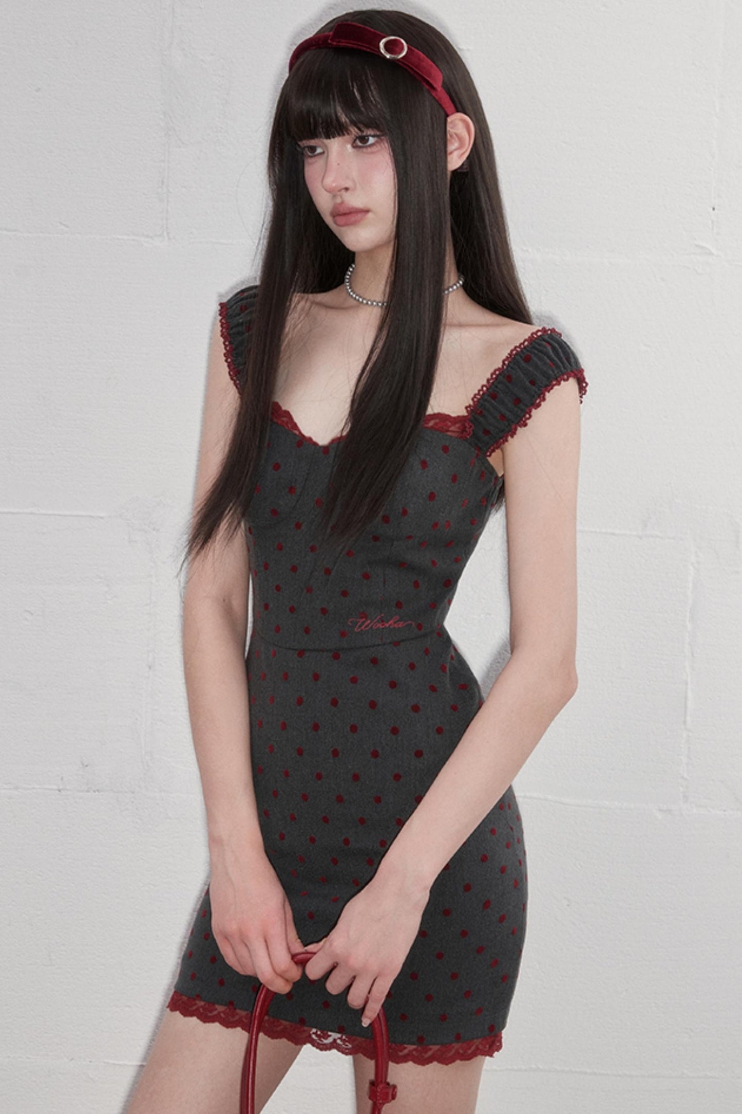 Romance Lace Halter Dress