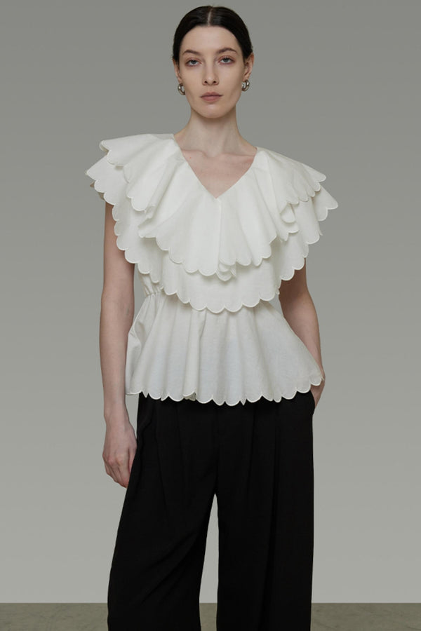 Summer Ruffle Blouse