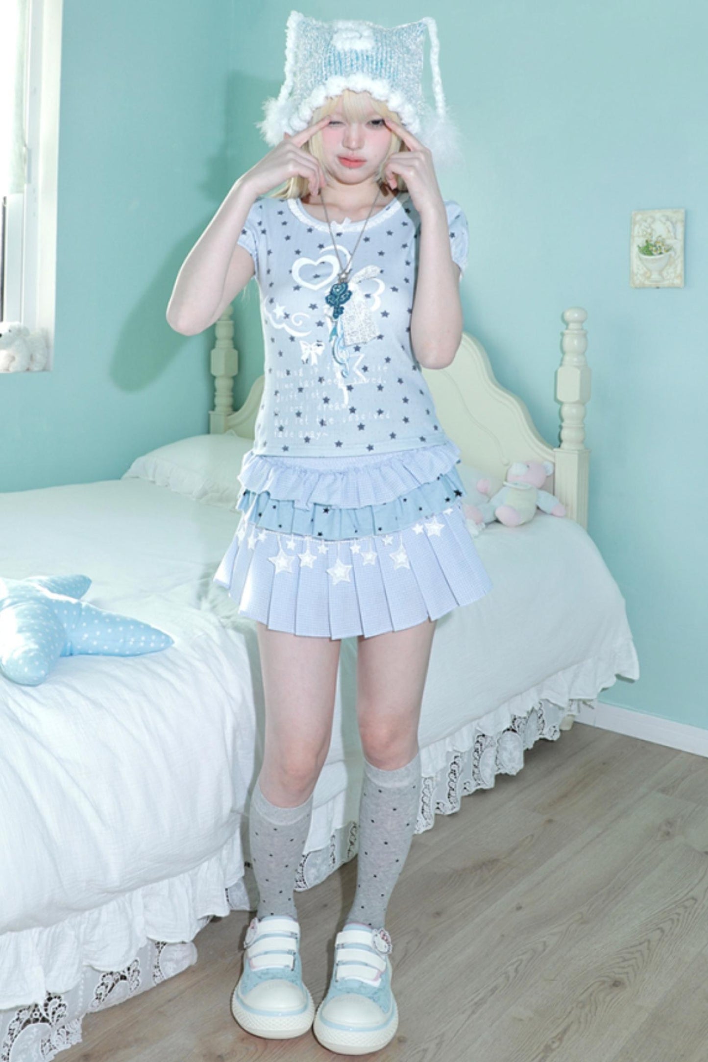 Blue Slim Magic T-Shirt