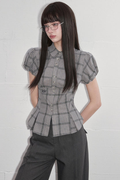 Sweetheart Puff Sleeve Shirt