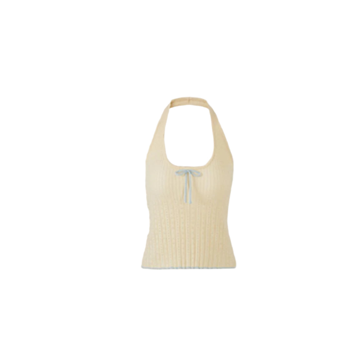 Summer Knit Halter Top