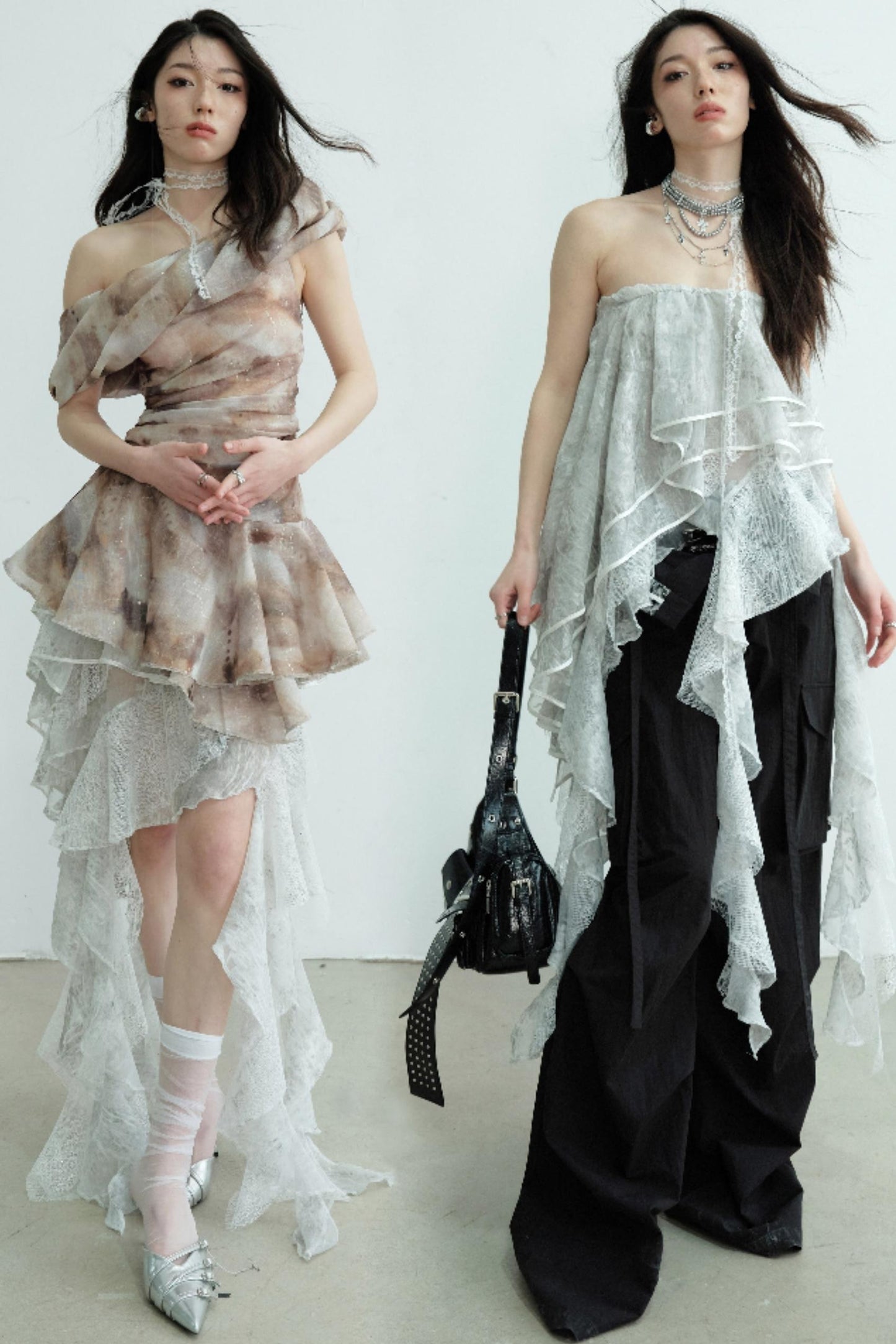 Romantic Tulle Bustier Top