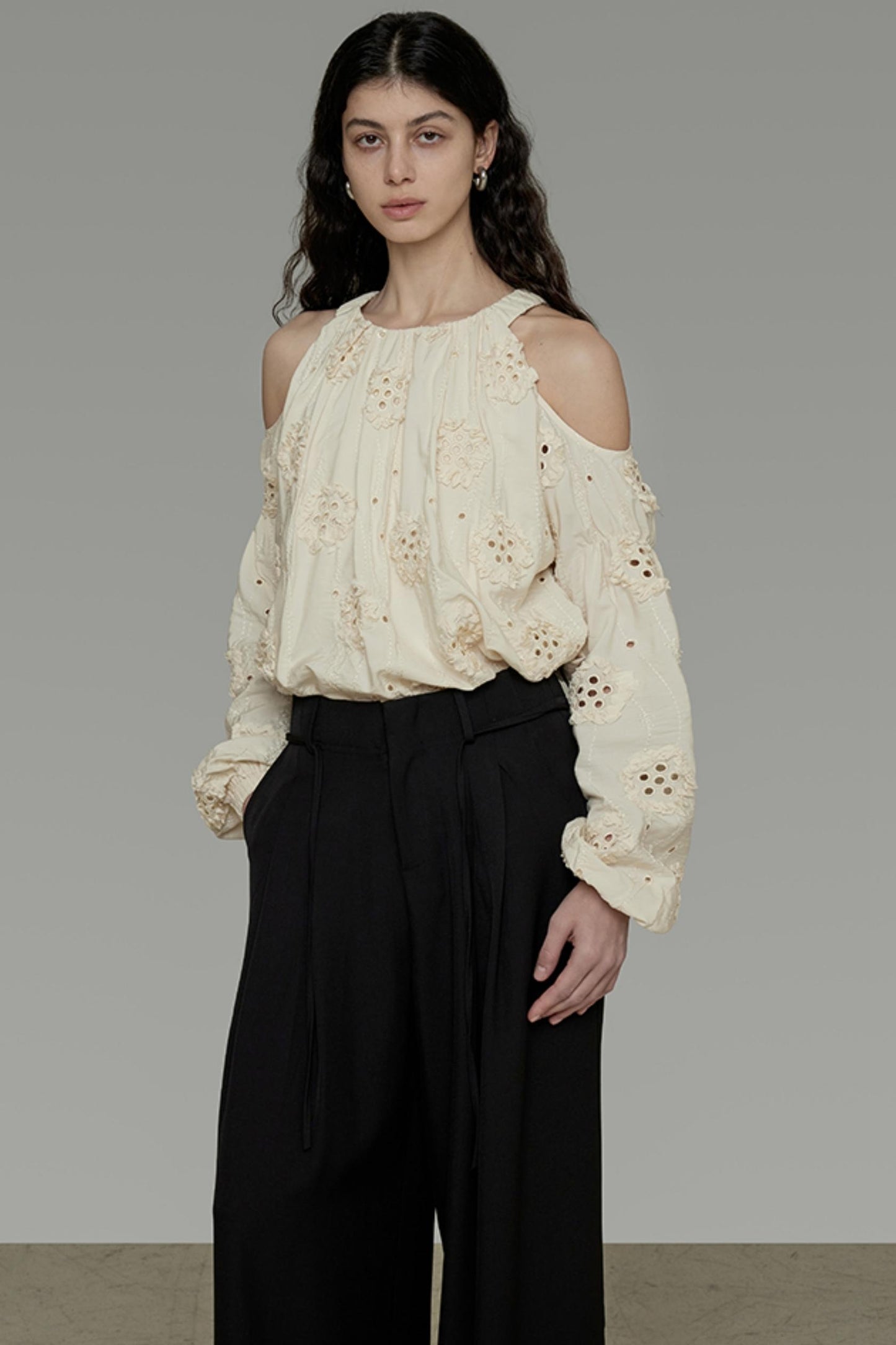 Natural Stitch Line Shirt