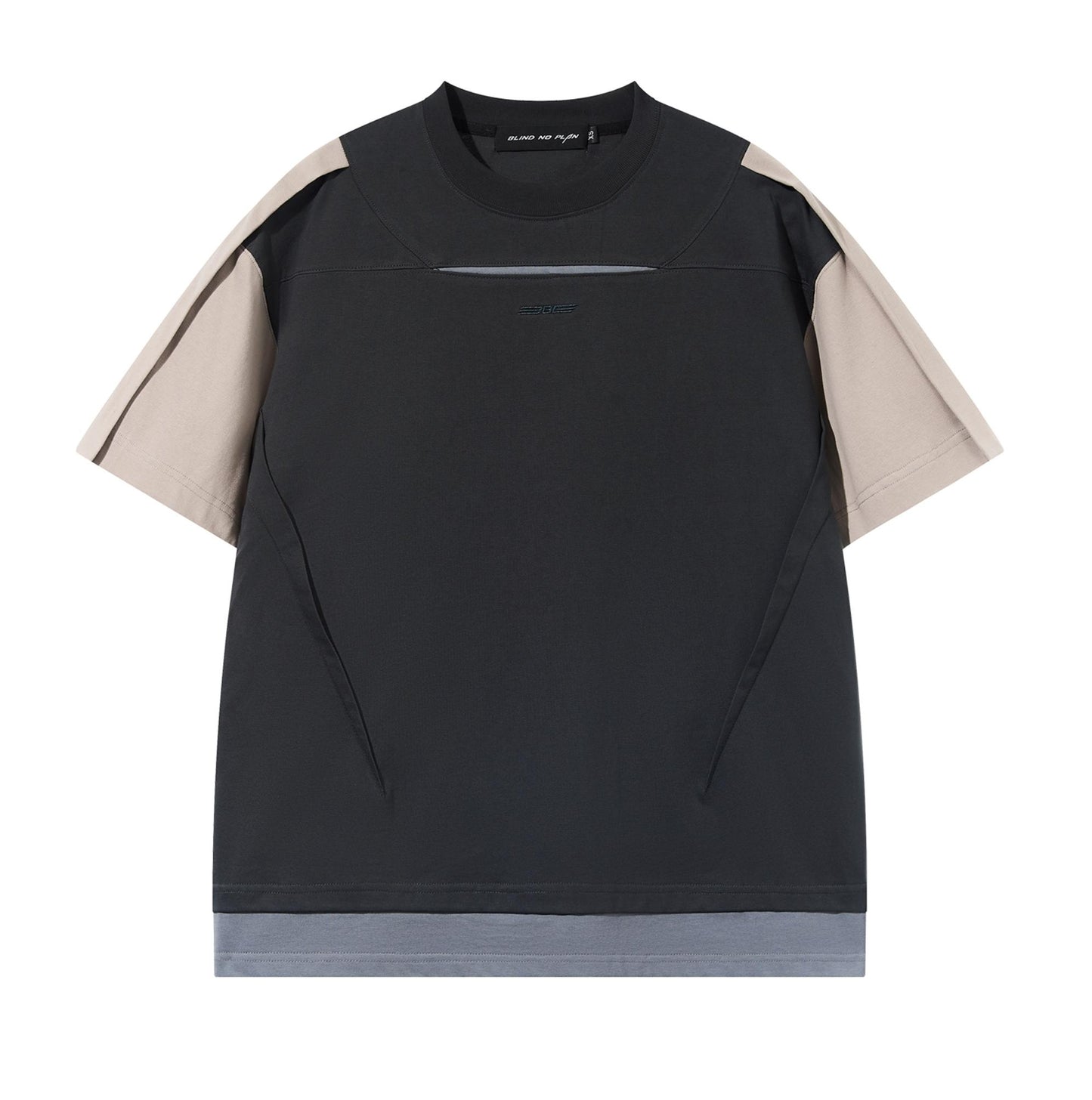 Contrasting Stitching T-Shirt