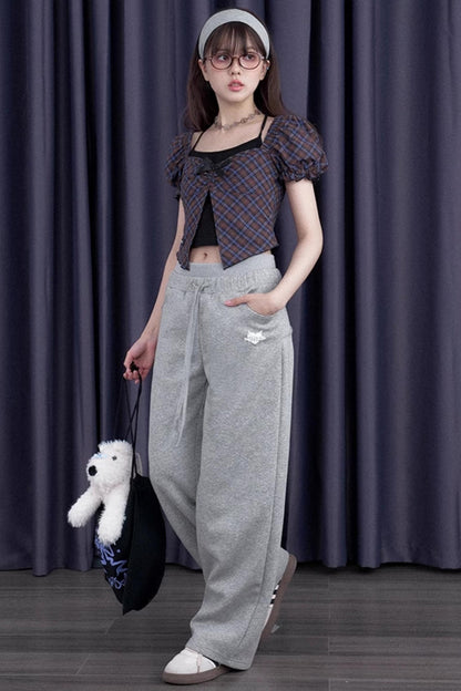 Retro Bow Sweatpants