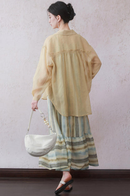 Morning Ruffled Sun Shirt