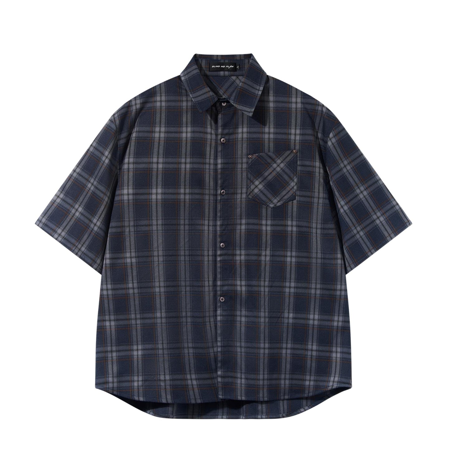 Luxury Studded Plaid Shirt