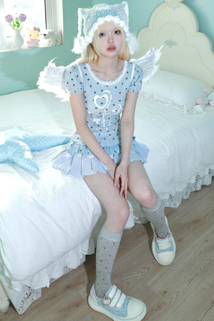 Blue Slim Magic T-Shirt