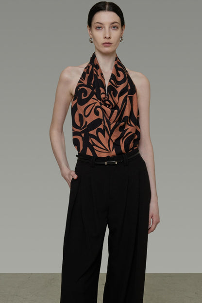 Swing Neck Strapless Summer Top