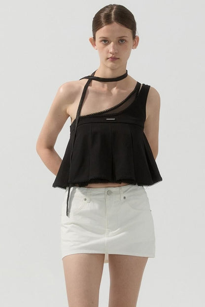 Asymmetric One-Shoulder Top
