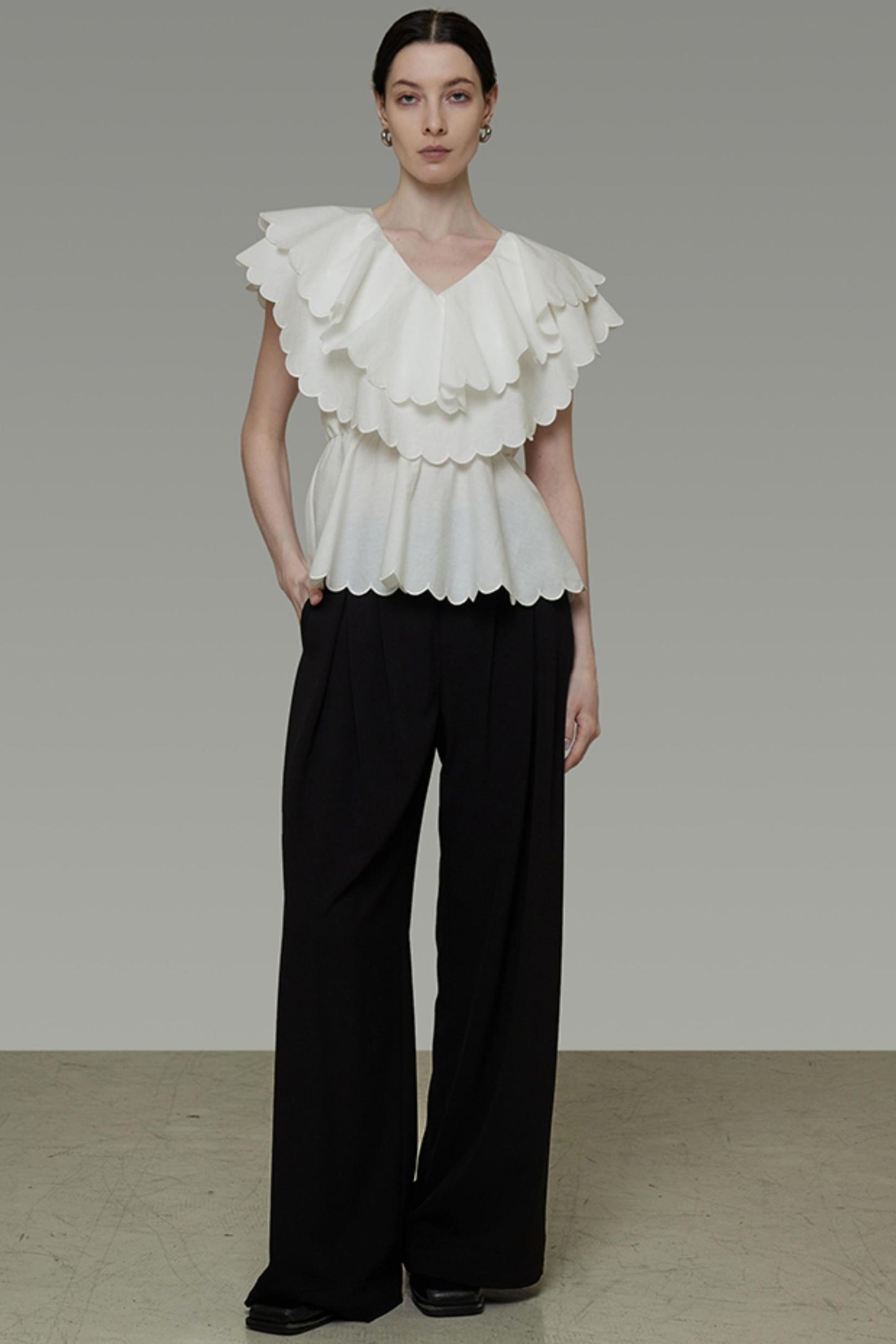 Summer Ruffle Blouse