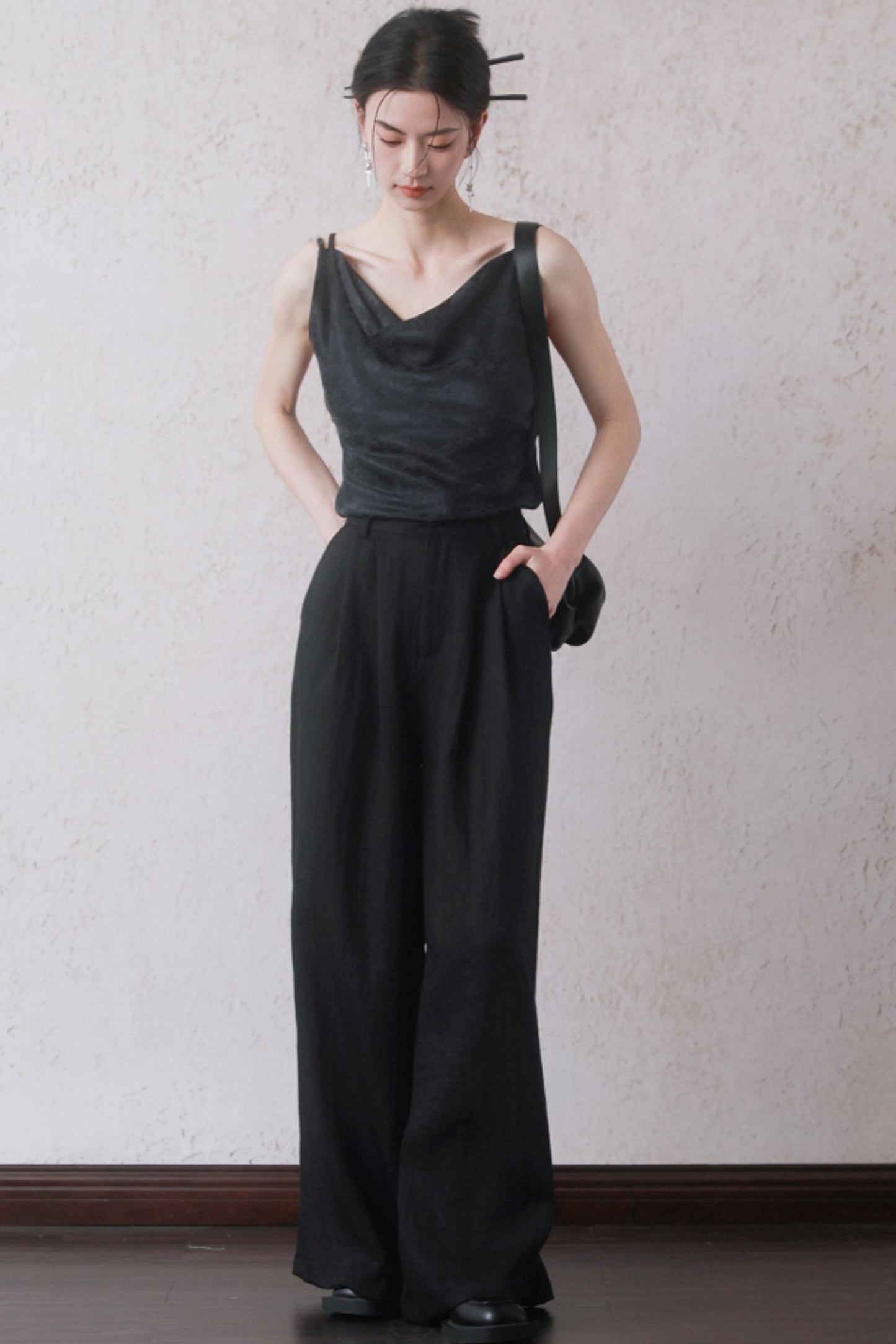 Modern Han-Inspired Suspender Skirt Set-Up