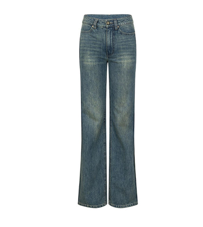 Summer Vintage Straight-Leg Jeans