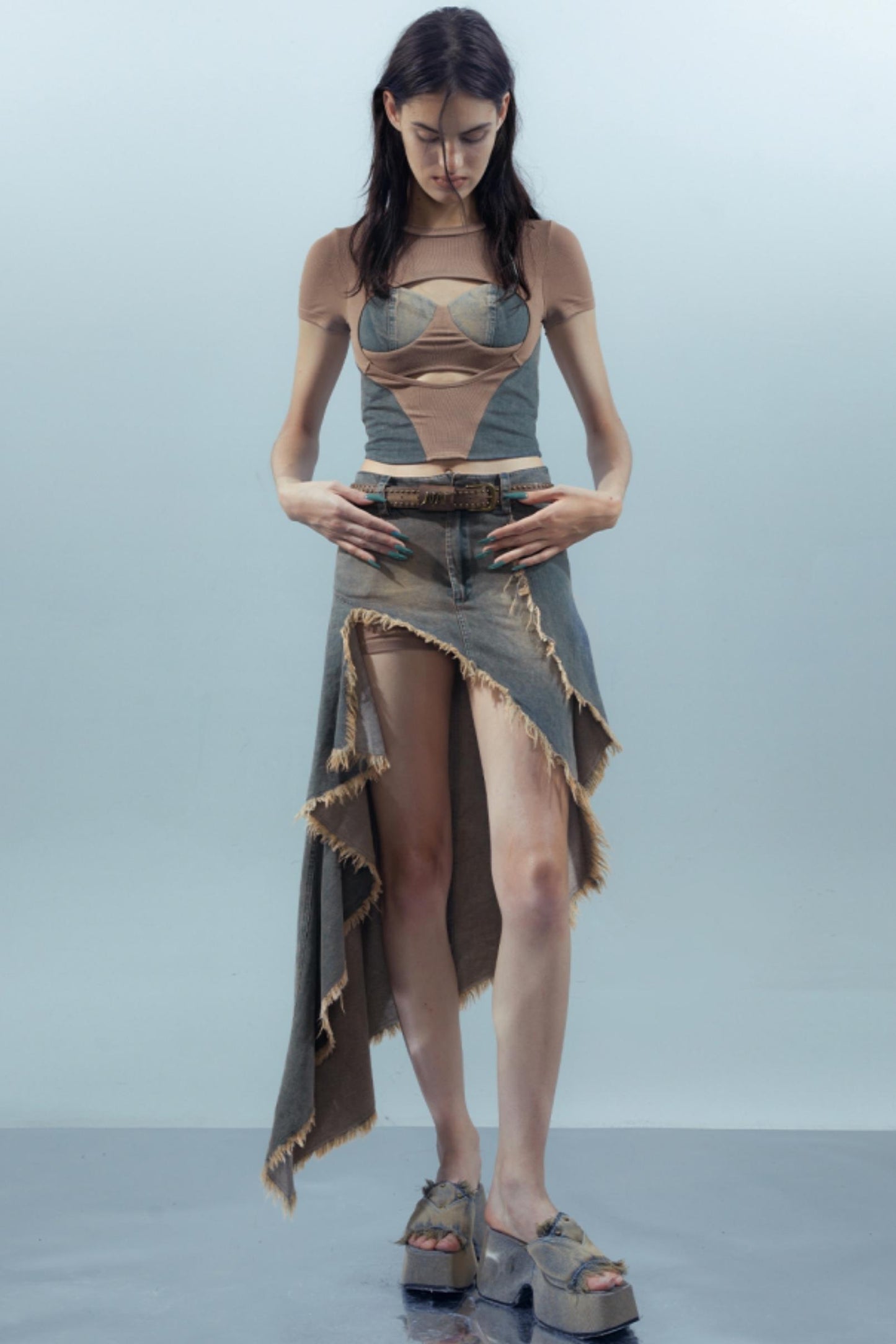 Fireworks Halter Skirt