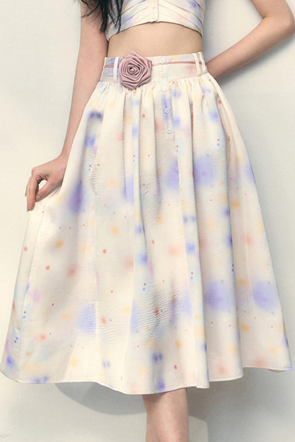 Celestial Chic Halter Skirt Set-Up