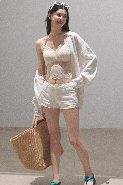 Relaxed Linen Duo Shirt