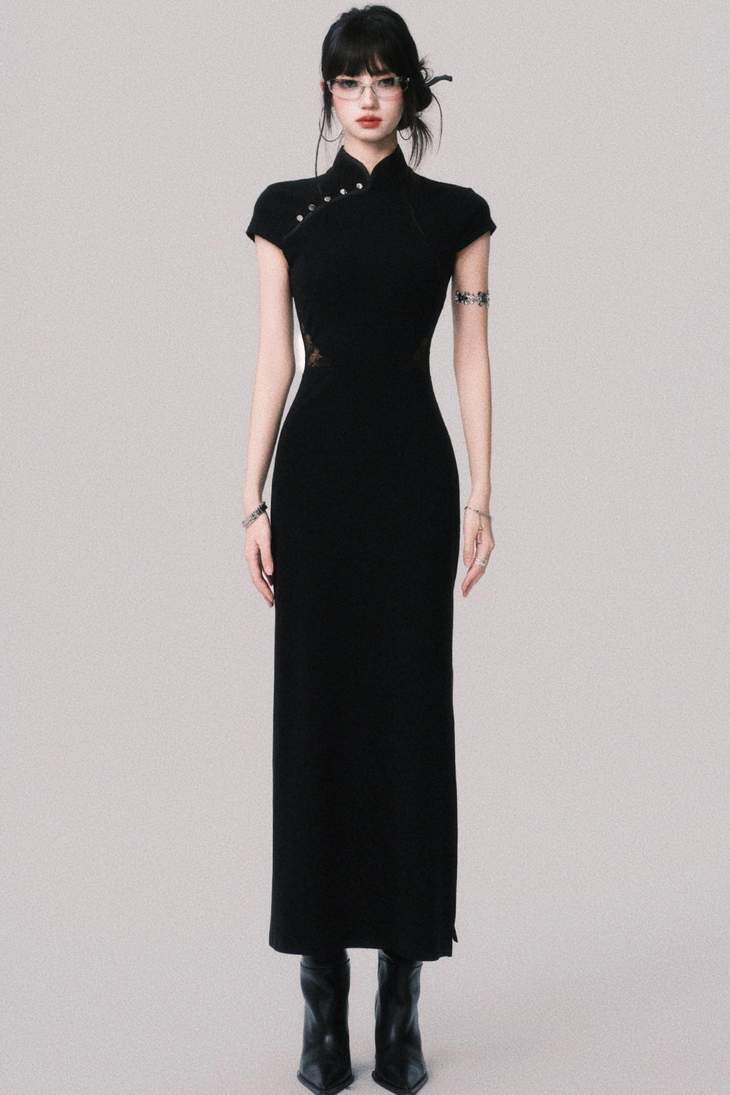 Retro Mermaid Lace Dress