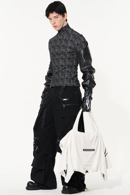 Minimalist Stand Collar Tee