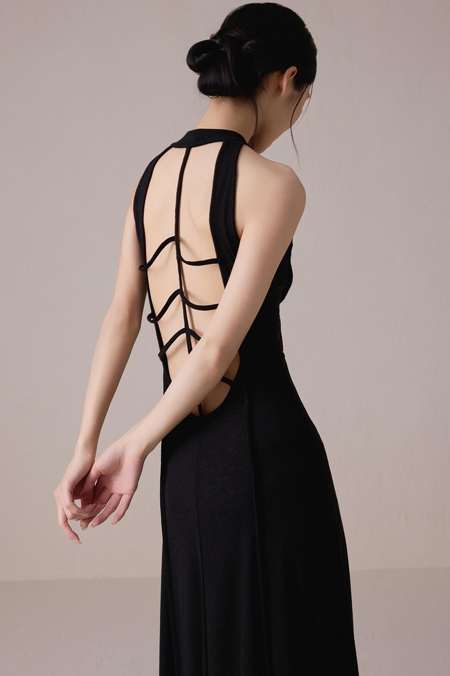 Backless Slim Dress