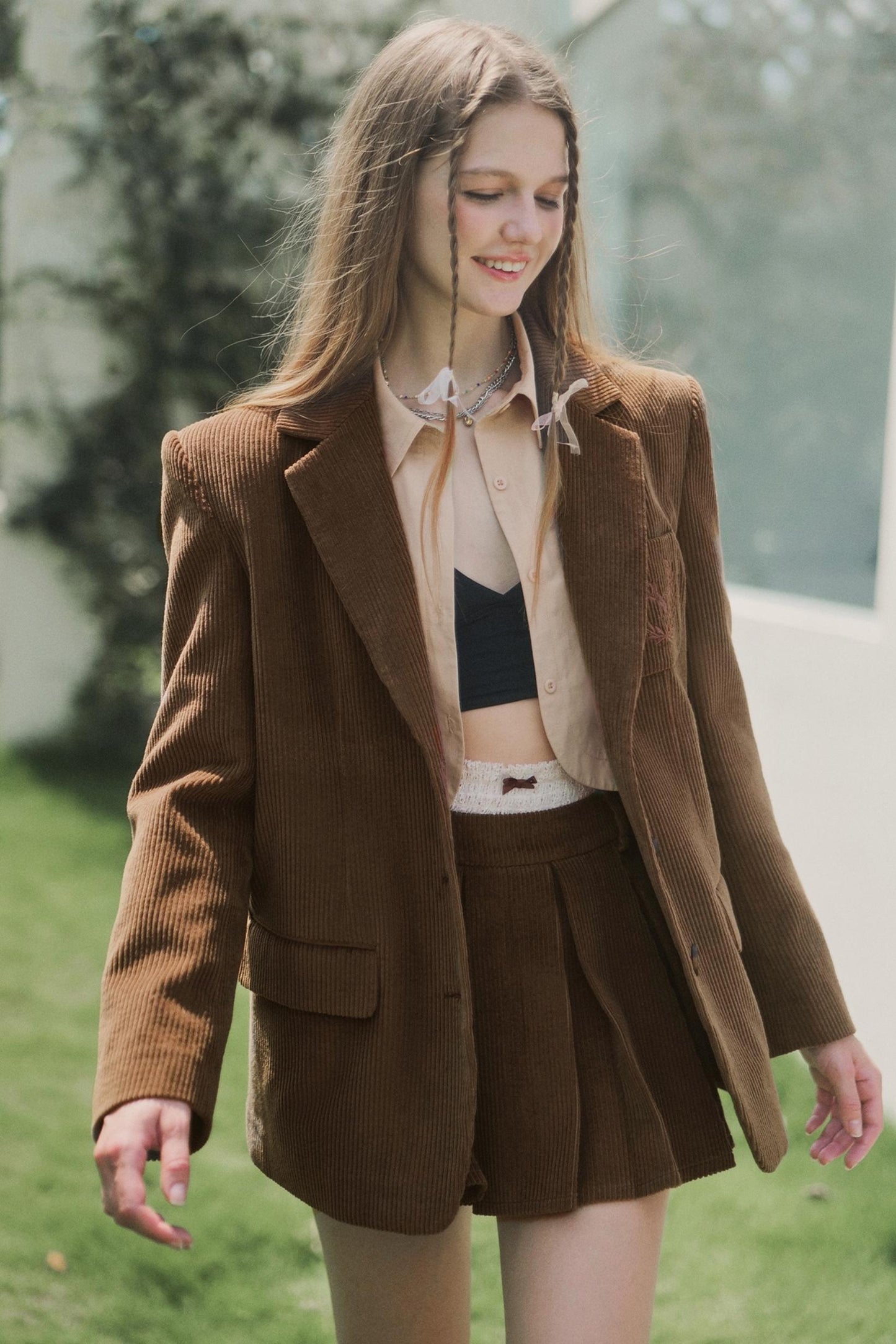 Brown Corduroy Blazer