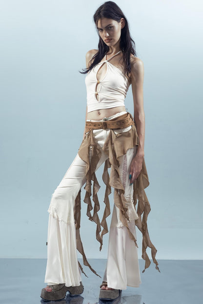 Ruffled Patchwork Curtains