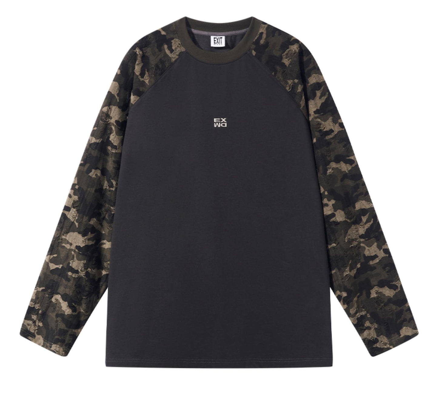 Gray Embroidered T-Shirt