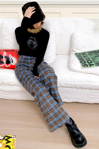 Sea Salt Caramel Plaid Pants