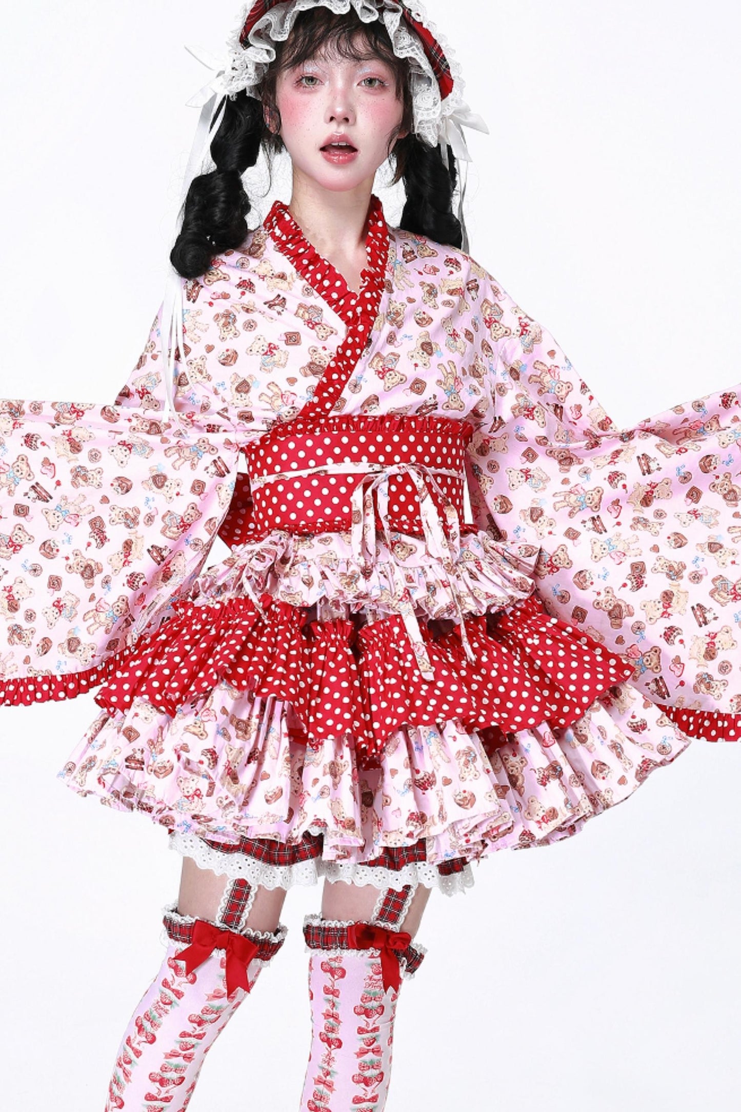 Childlike Lolita Kimono Skirt