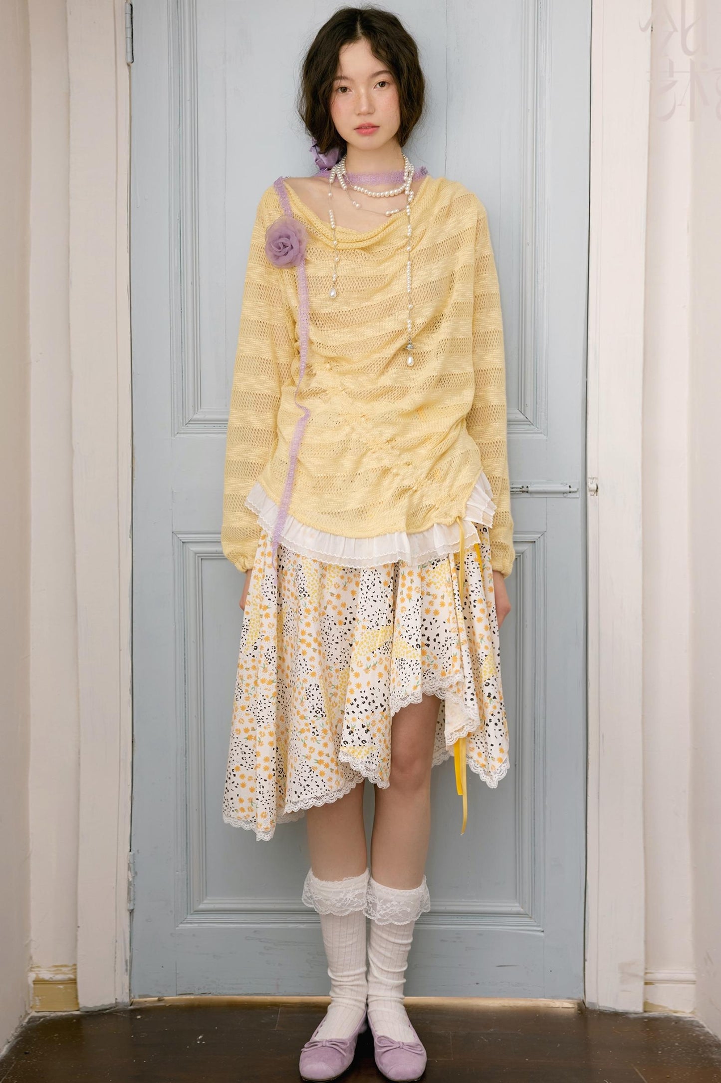 Yellow Bloom Skirt