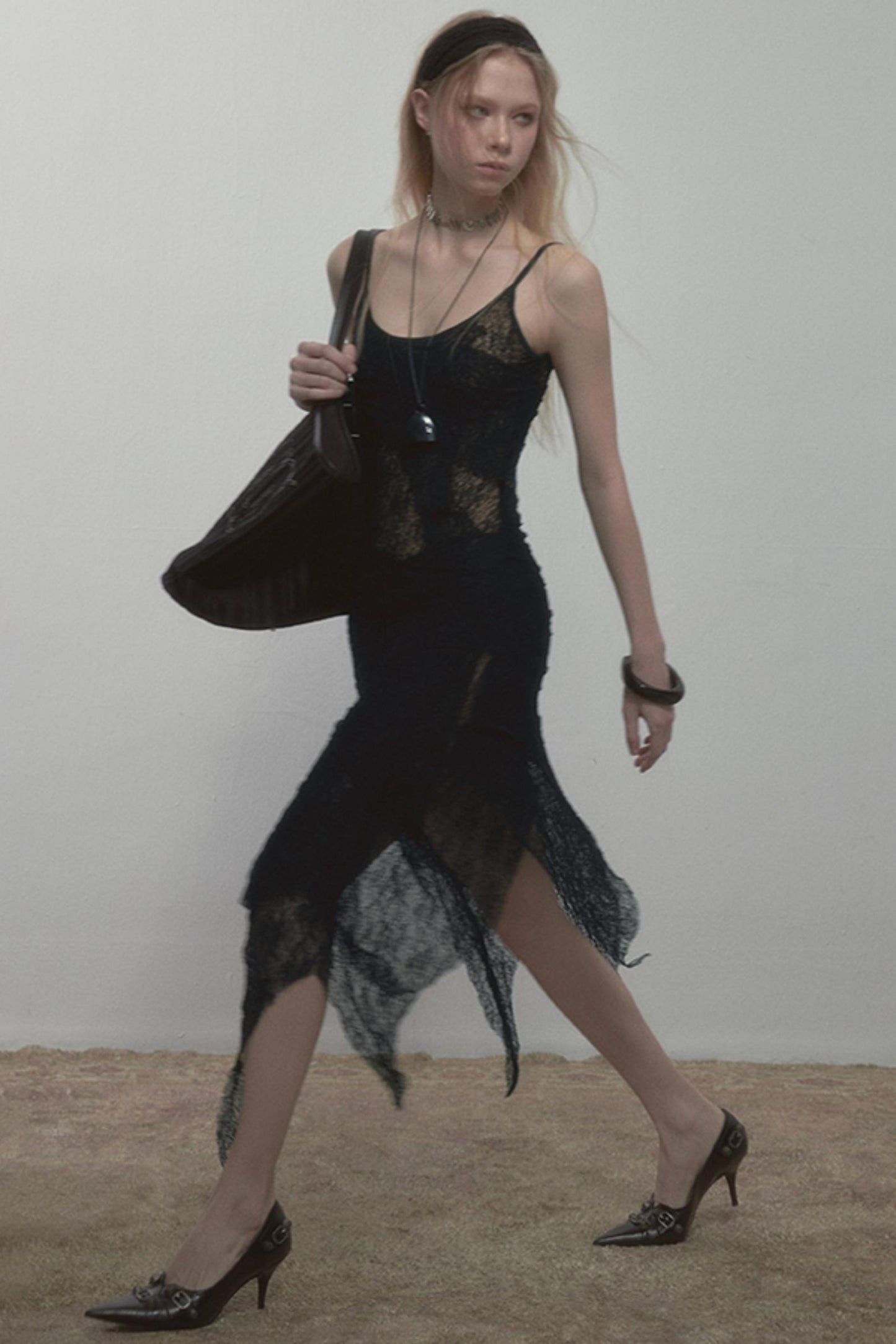 Summer Black Lace Dress