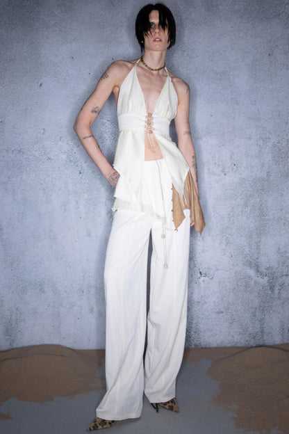 Comfort Wide-Leg Pants