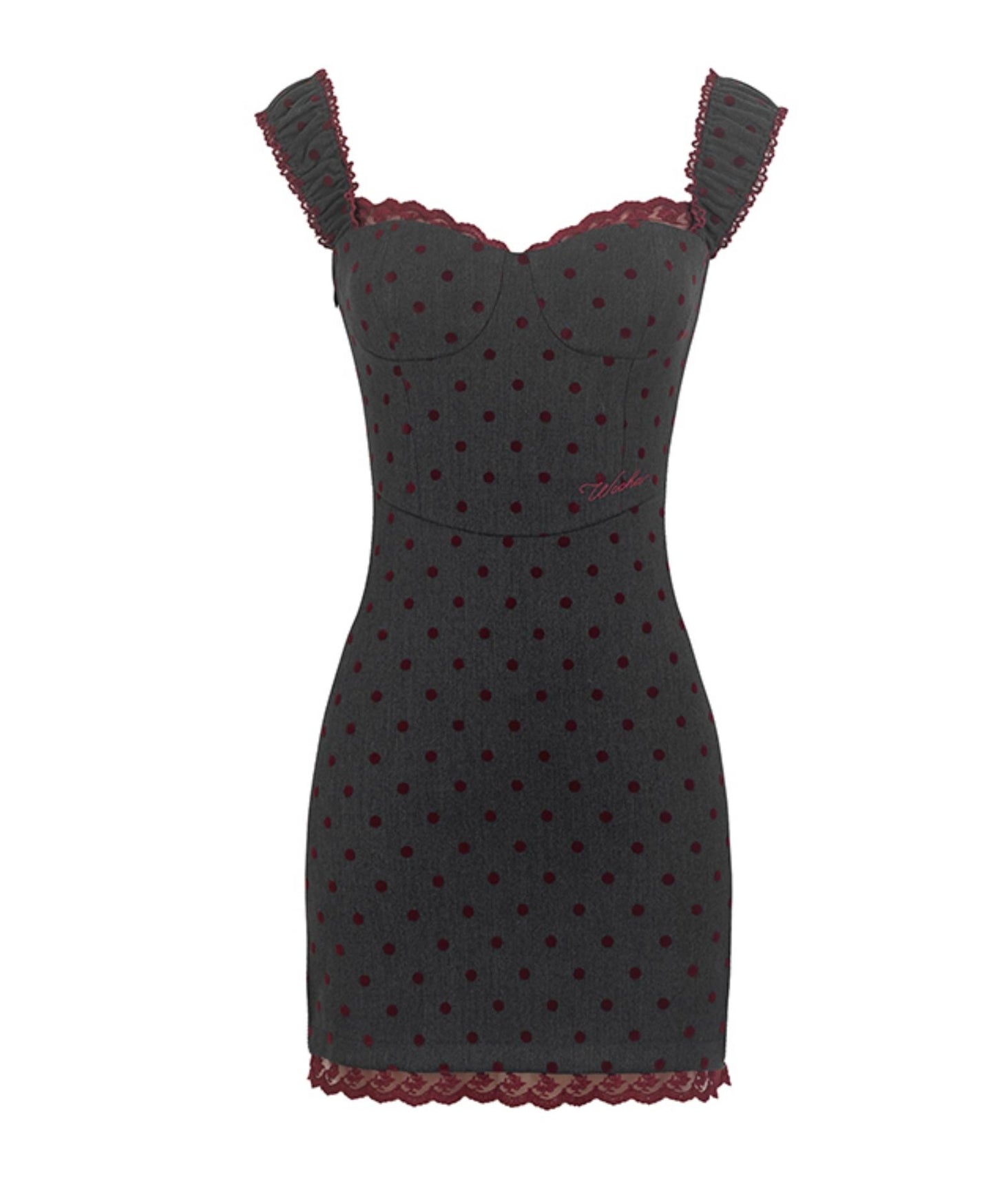 Romance Lace Halter Dress