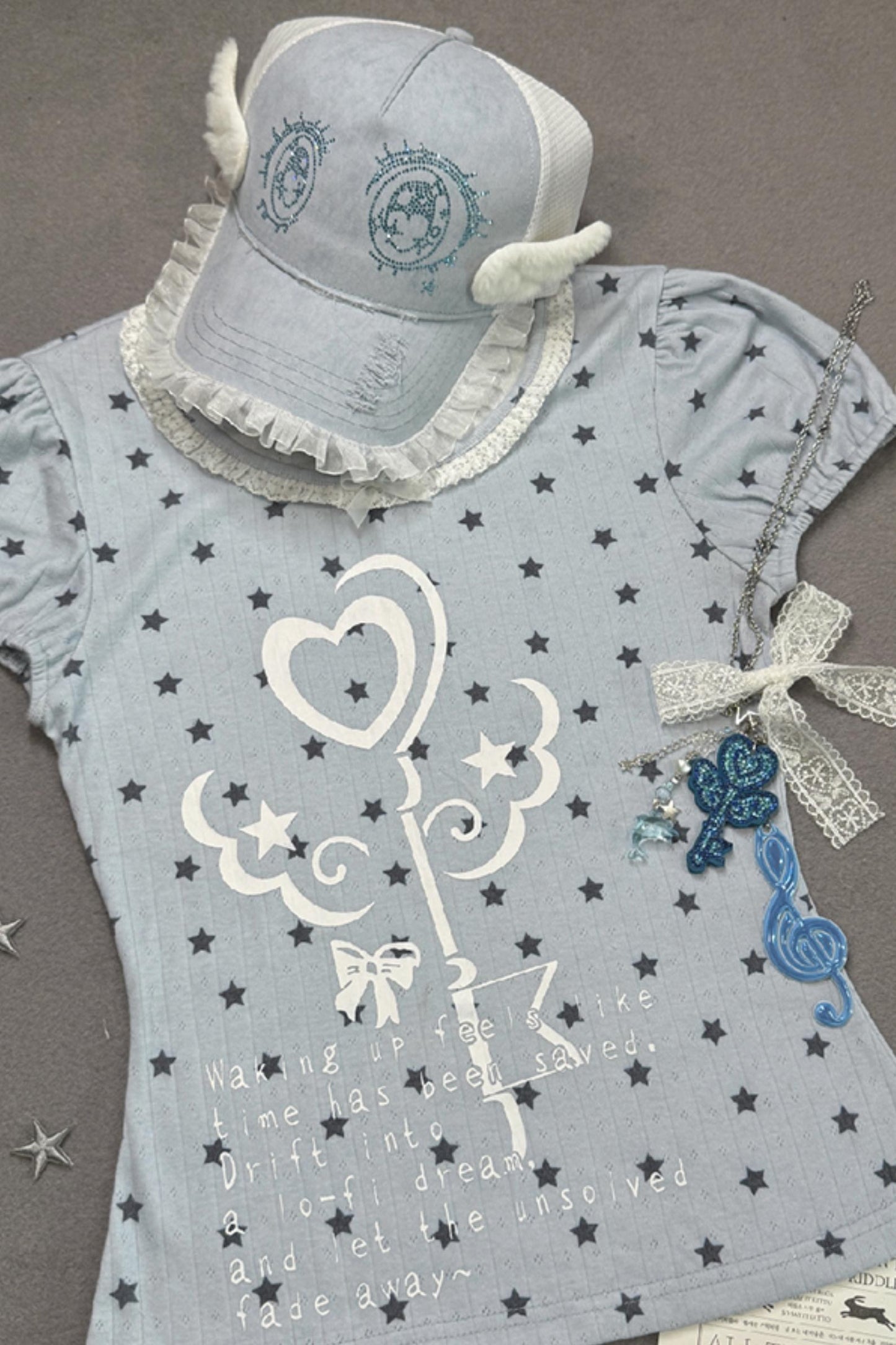 Blue Slim Magic T-Shirt