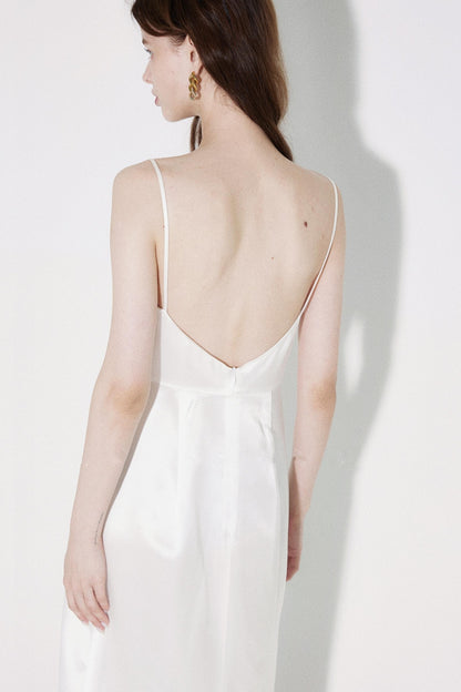 Backless Halter Dress