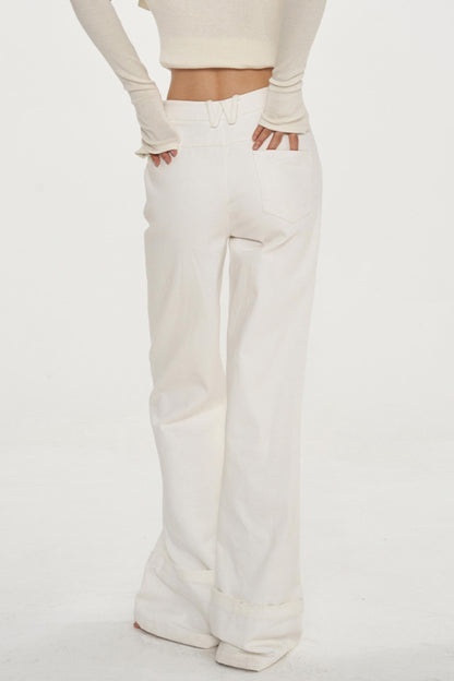 Parallel V-Waist Pants