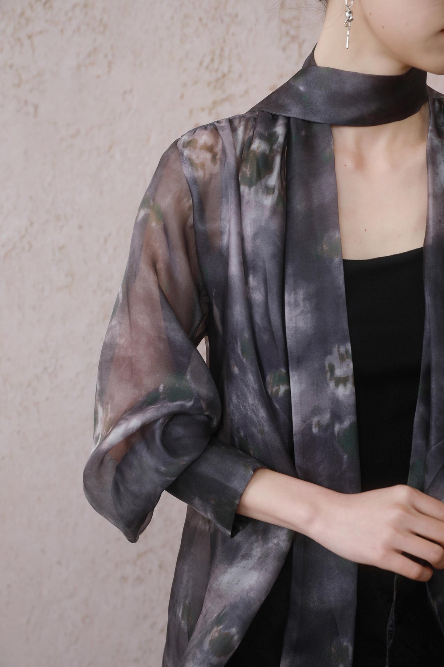 Purple Halo Mesh Jacket